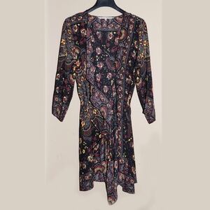 RACHEL Rachel Roy Floral Chiffon Dress